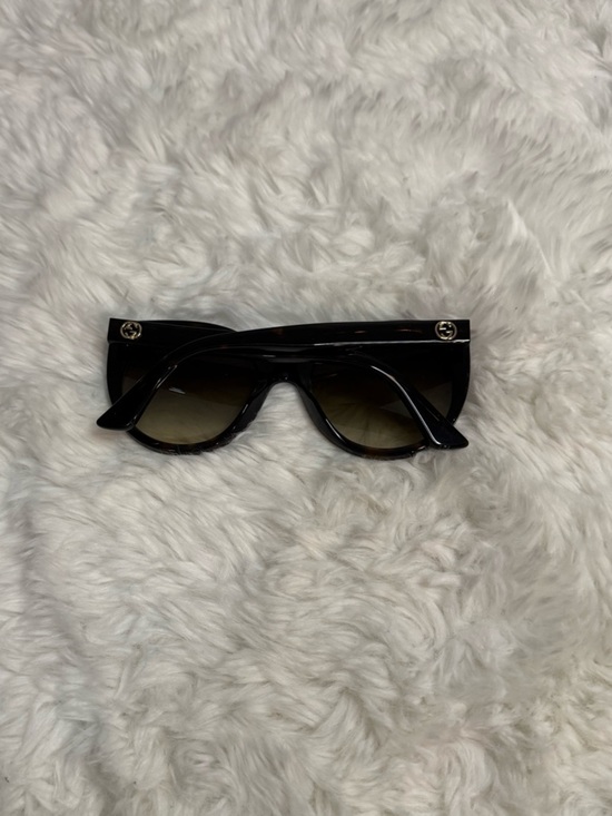 Gucci Dark Brown Cat Eye Sunglasses main image 5